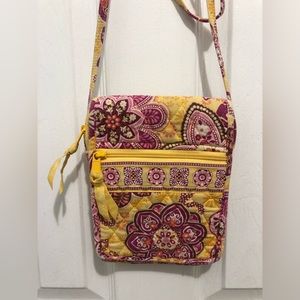 Vera Bradley Shoulder Purse  Crossbody Bag - Yellow
